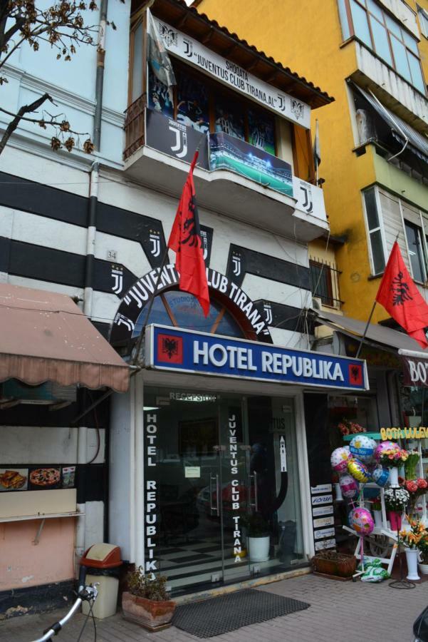 Hotel Republika Tirana Exterior foto